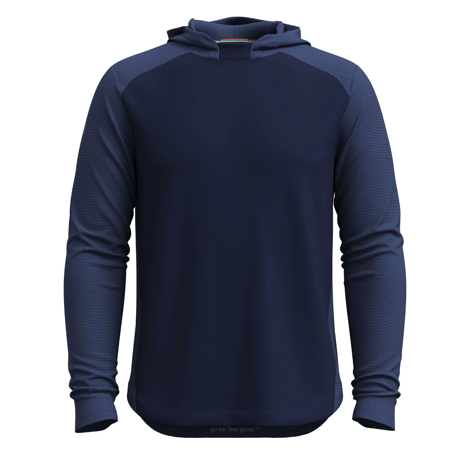 26 SW M Active Mesh Hoodie, Color: NIGHTFALL BLUE-DEEP NAVY, Size: XX-Large