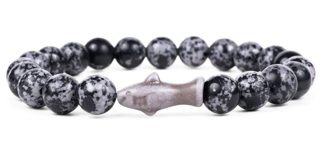 Fahlo Shark Bracelet, Color: Ocelli Stone