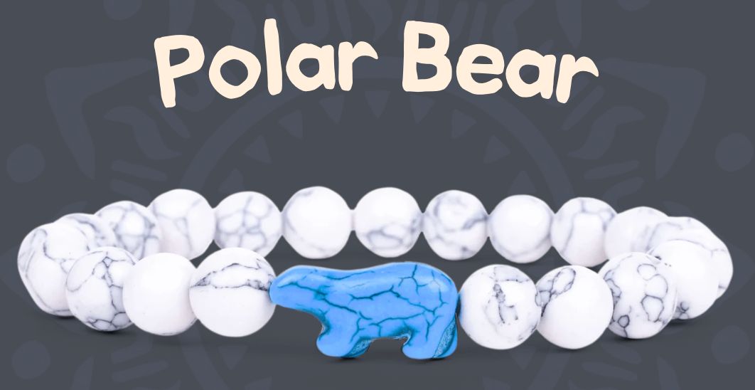 Fahlo Polar Bear Bracelet, Color: Arctic White