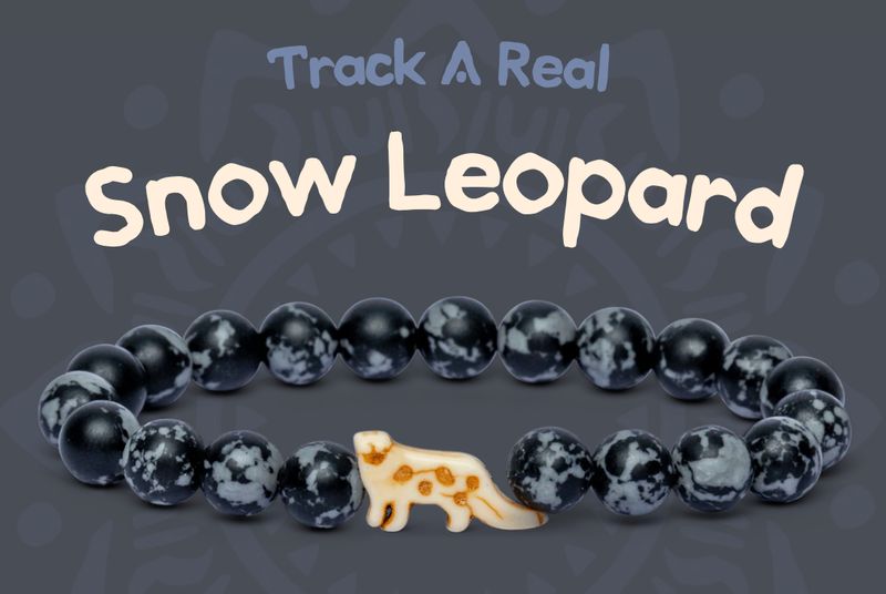 Fahlo Snow Leopard Bracelet
