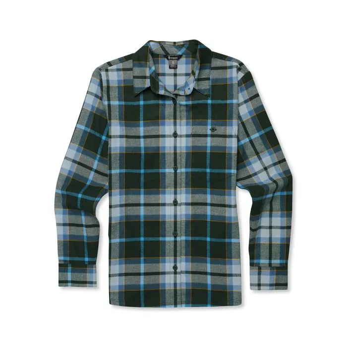 2026 Cotopaxi W Quedo Flannel Shirt, Color: Cargo Plaid, Size: Small