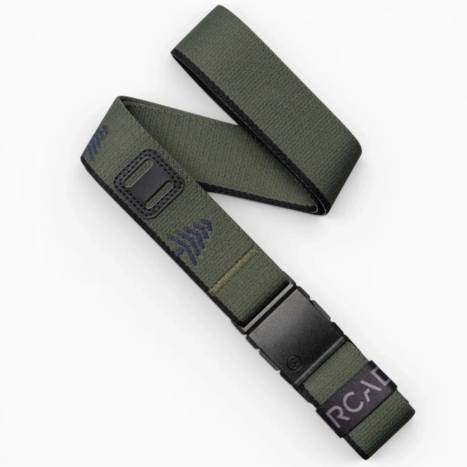 Arcade Blackwood Belt, Color: Ivy Green/Black