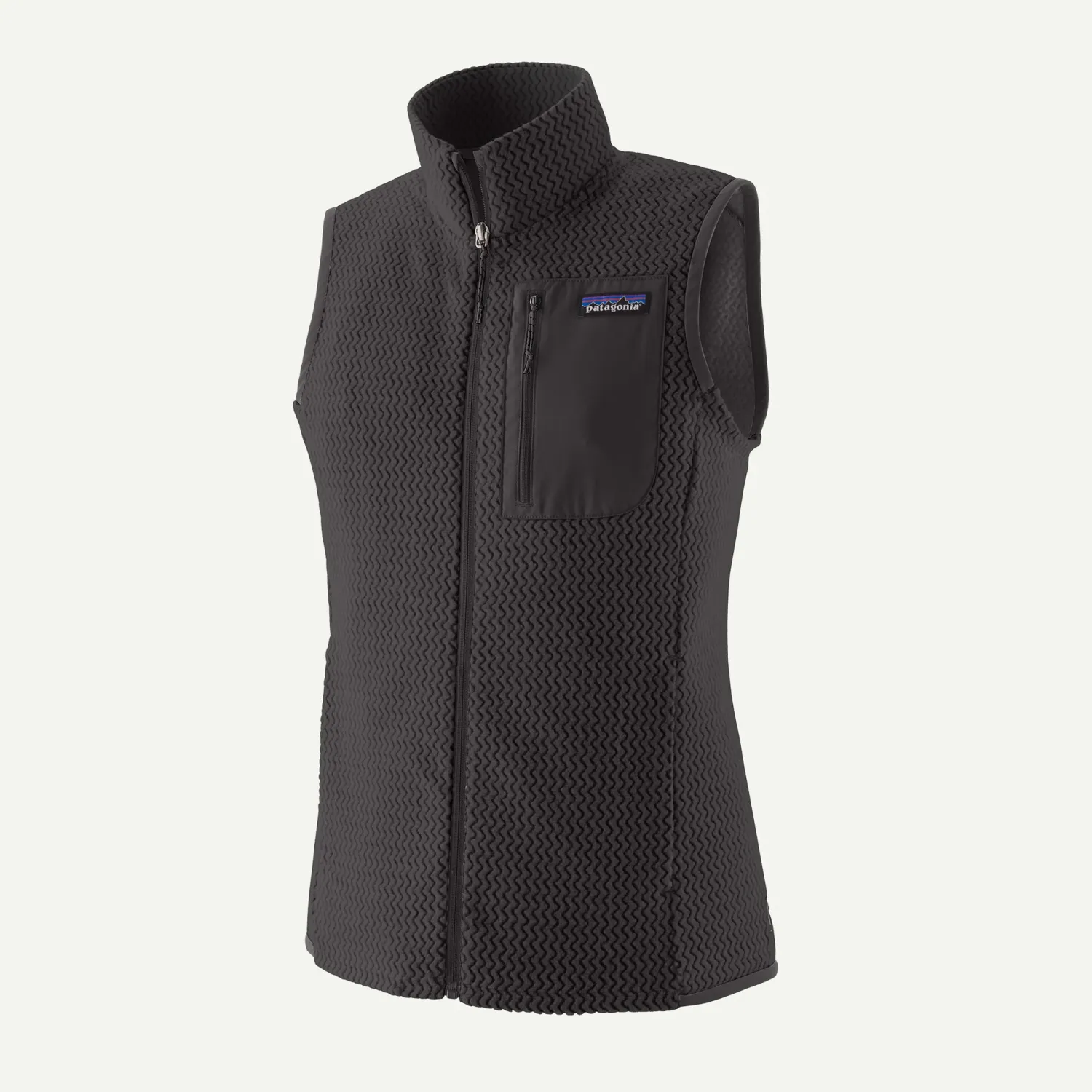 2026 Patagonia W R1 Air Vest, Color: Black, Size: Small