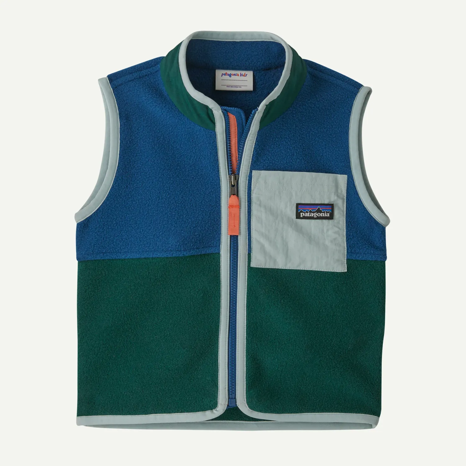 2026 Patagonia Baby Synch Vest, Color: Clement Blue, Size: 18M