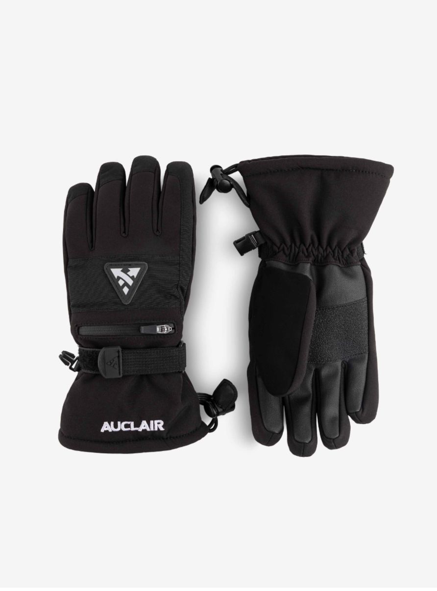 Auclair Jr Explorer Glove, Color: Black/Black, Size: Small
