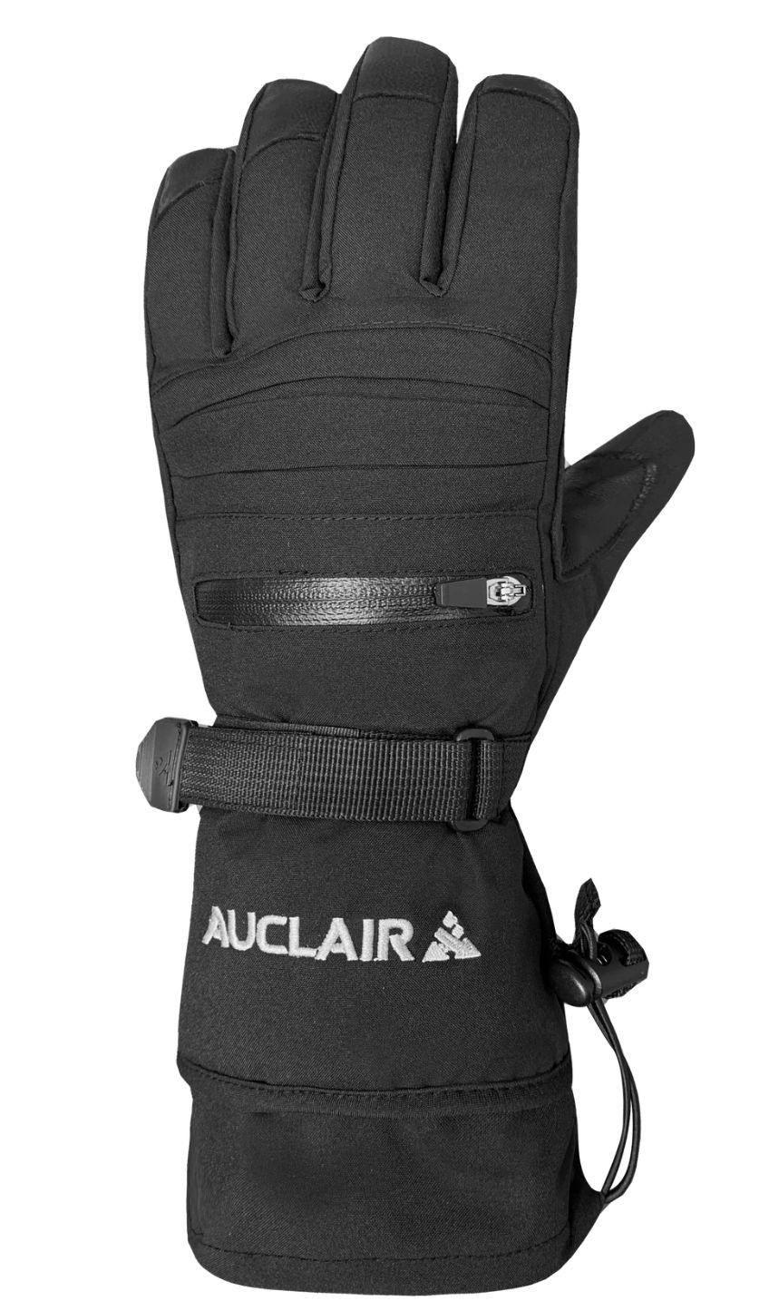 Auclair W Powder Queen Glove, Color: Black/Black, Size: Small