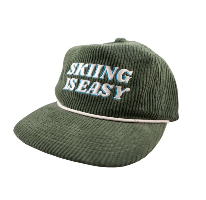 SIE "Skiing Is Easy" Cord Hat