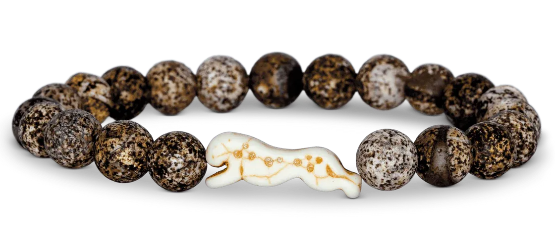 Fahlo Cheetah Bracelet, Color: Kalahari