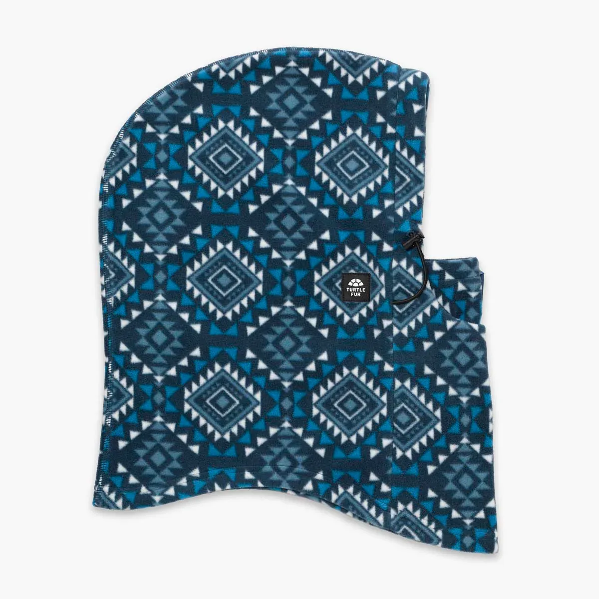 Turtle Fur Fleece Alien Overhood, Color: Mesa Sky
