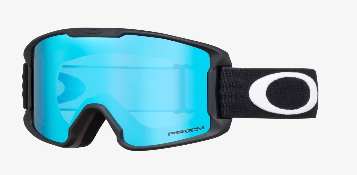 2026 Oakley Line Miner Small, Frame: Matte Black, Lens: Prizm Snow Sapphire Iridium