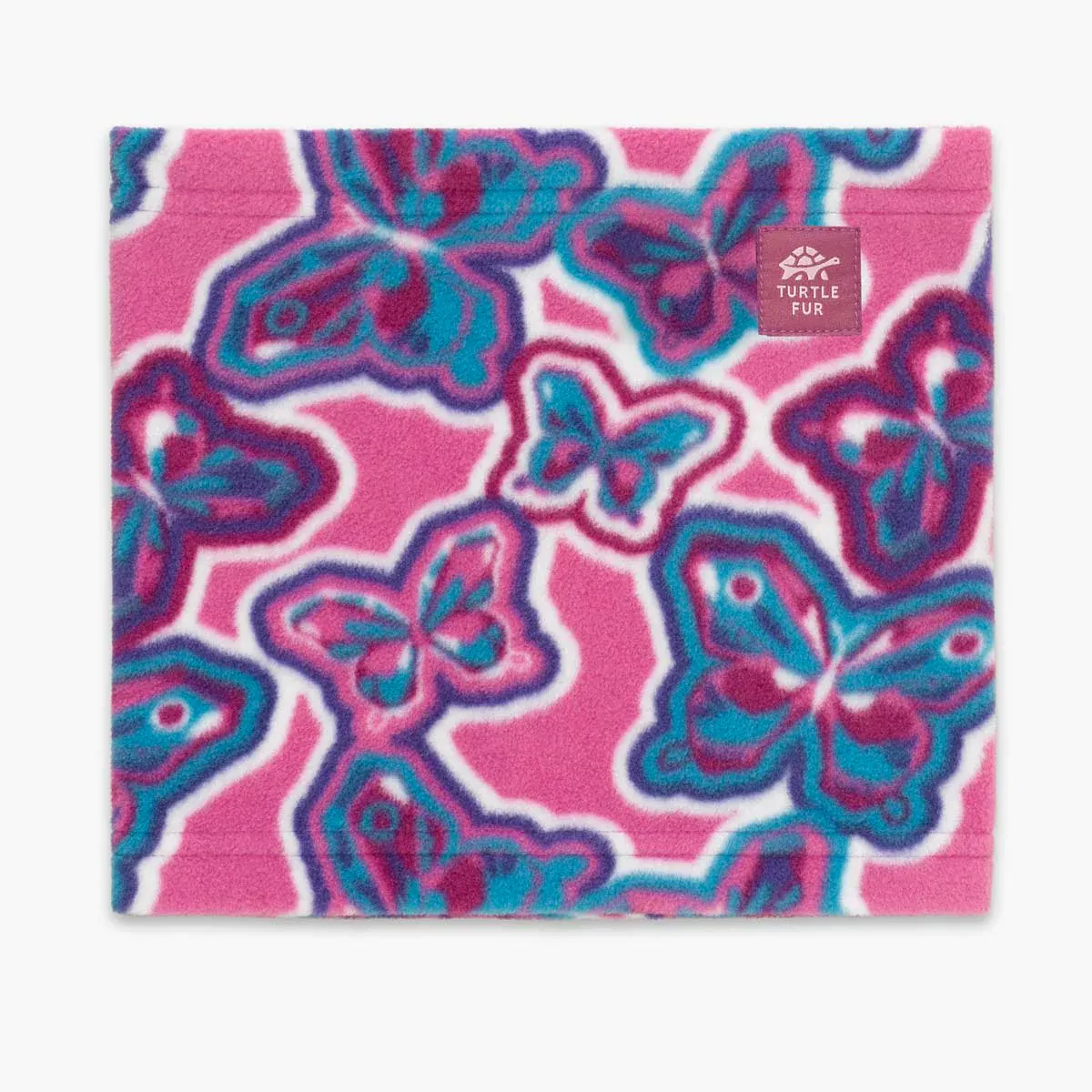 TF 26 K Playful Prints Fleece Neck, Color: Butterfly Surprise