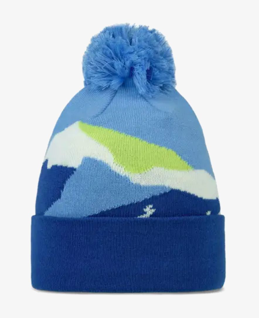 Buff Youth Stam Knitted Beanie, Color: Cobalt
