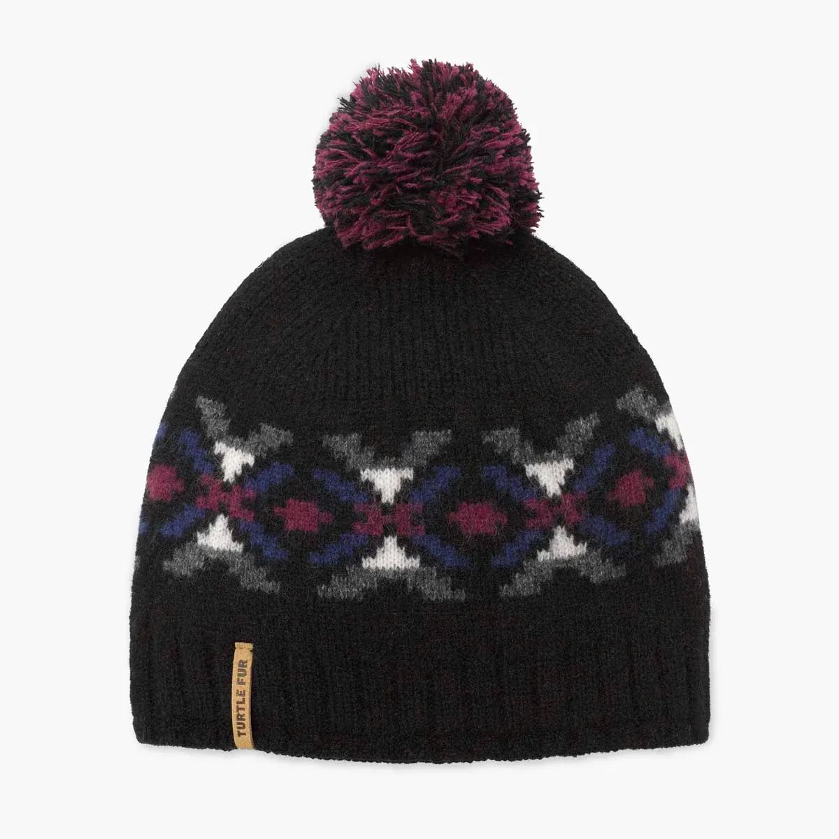 TF Yak Wool Sienna Beanie, Color: Black