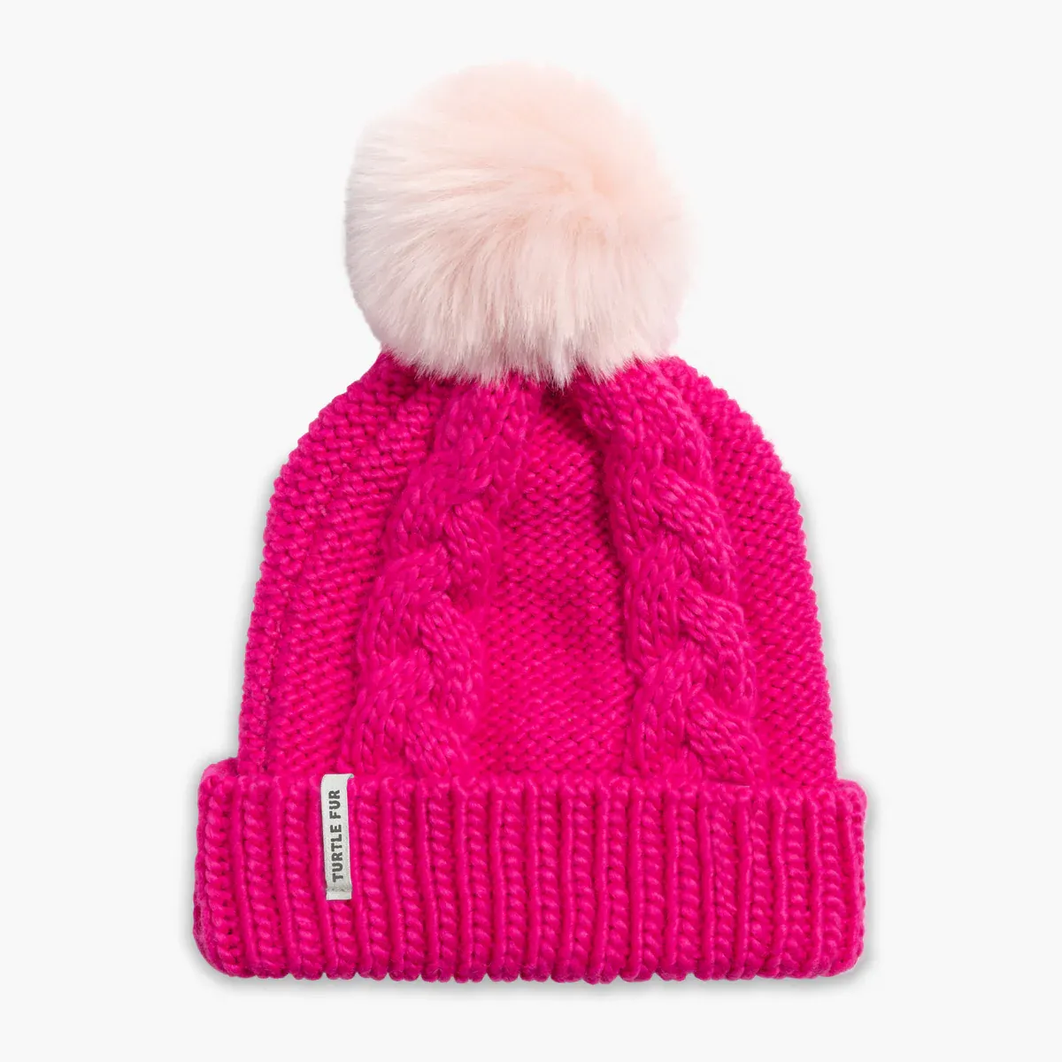 Turtle Fur Y Lizzy Beanie, Color: Pink