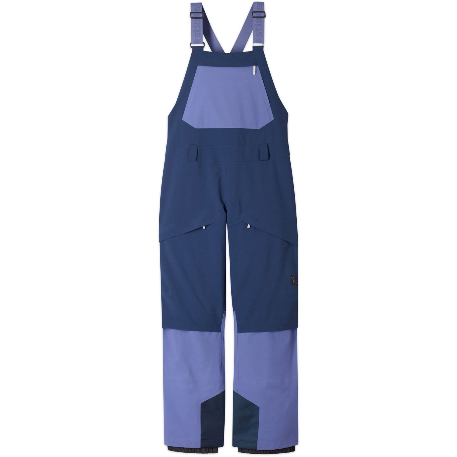 Stio W Skyrider Bib, Color: Nightfall/Mountain Shadow, Size: Small