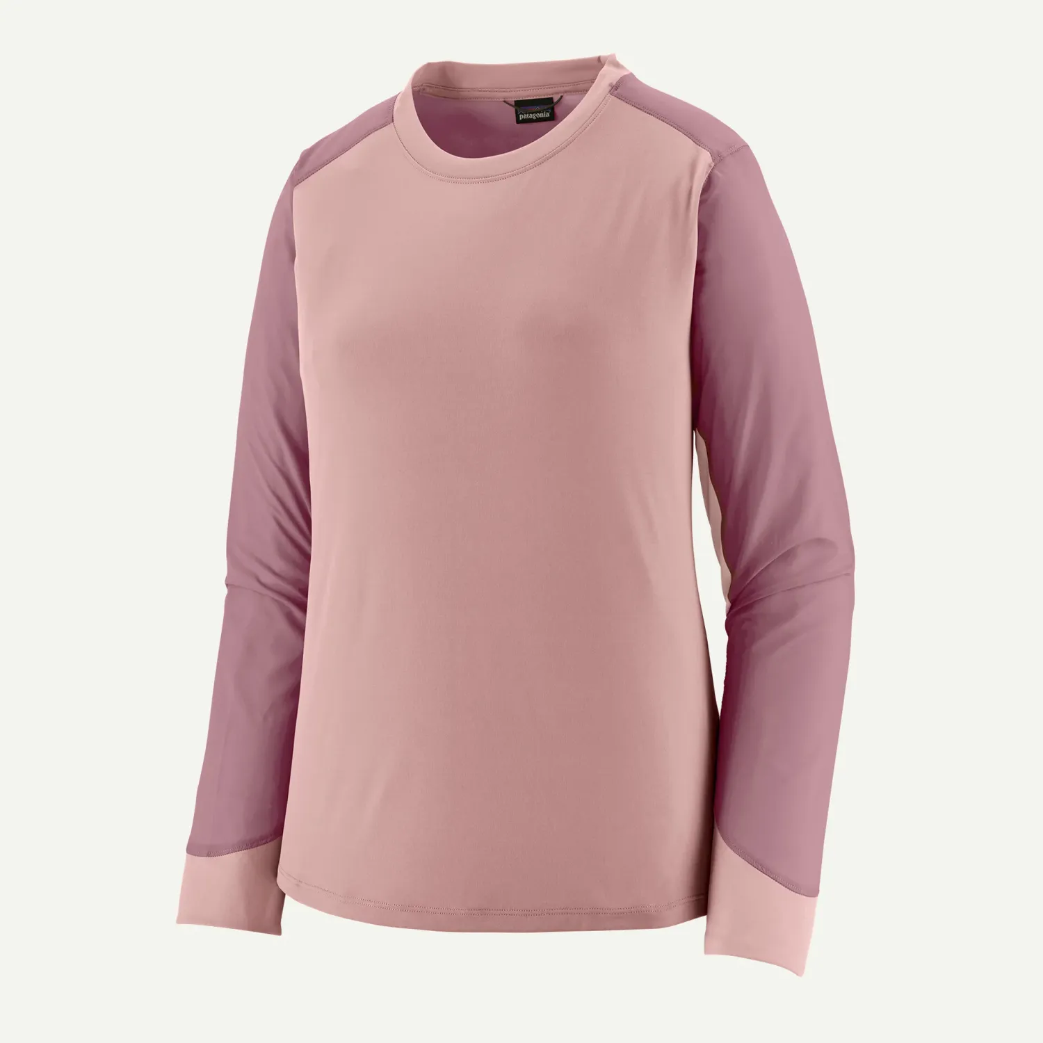 26 Patagonia W LS Dirt Craft Jersey, Color: Quiet Violet, Size: Small