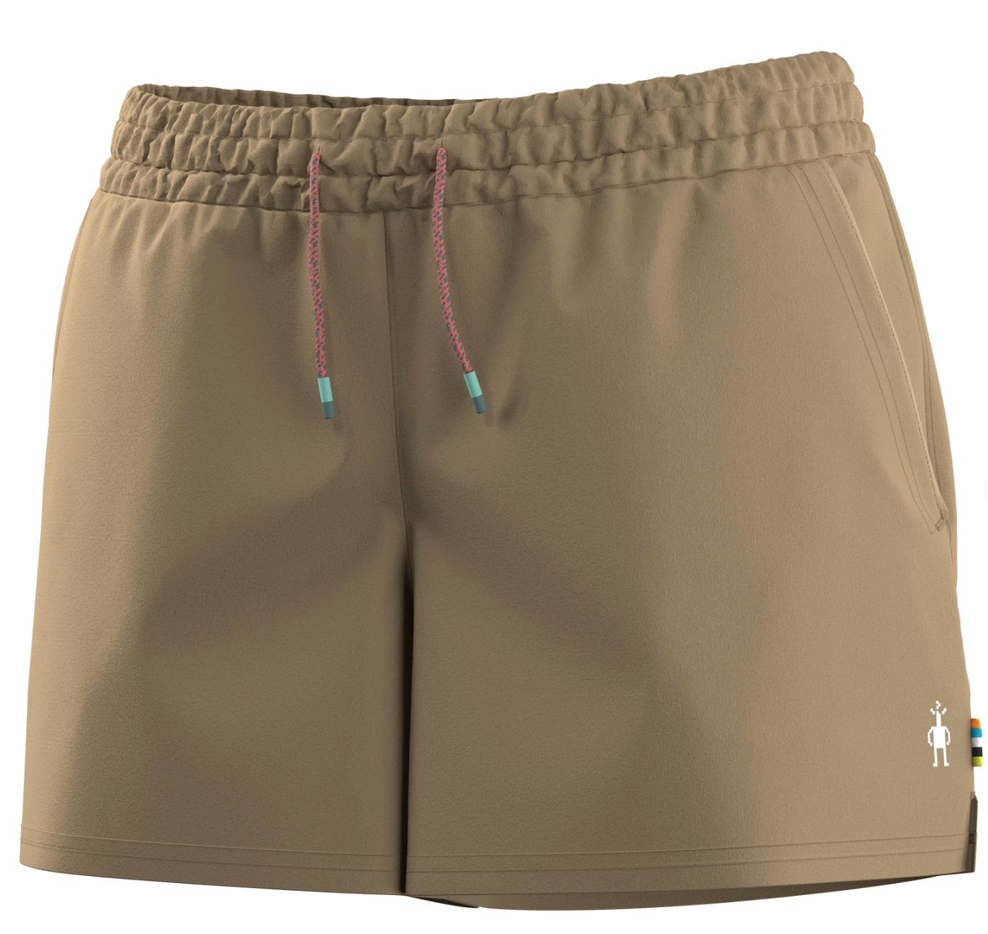 26 Smartwool W Merino 4" Hike Short, Color: Khaki, Size: Small