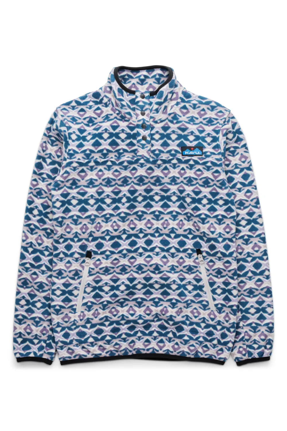 Kavu W Cavanaugh Fleece, Color: Gem Fusion, Size: X-Small