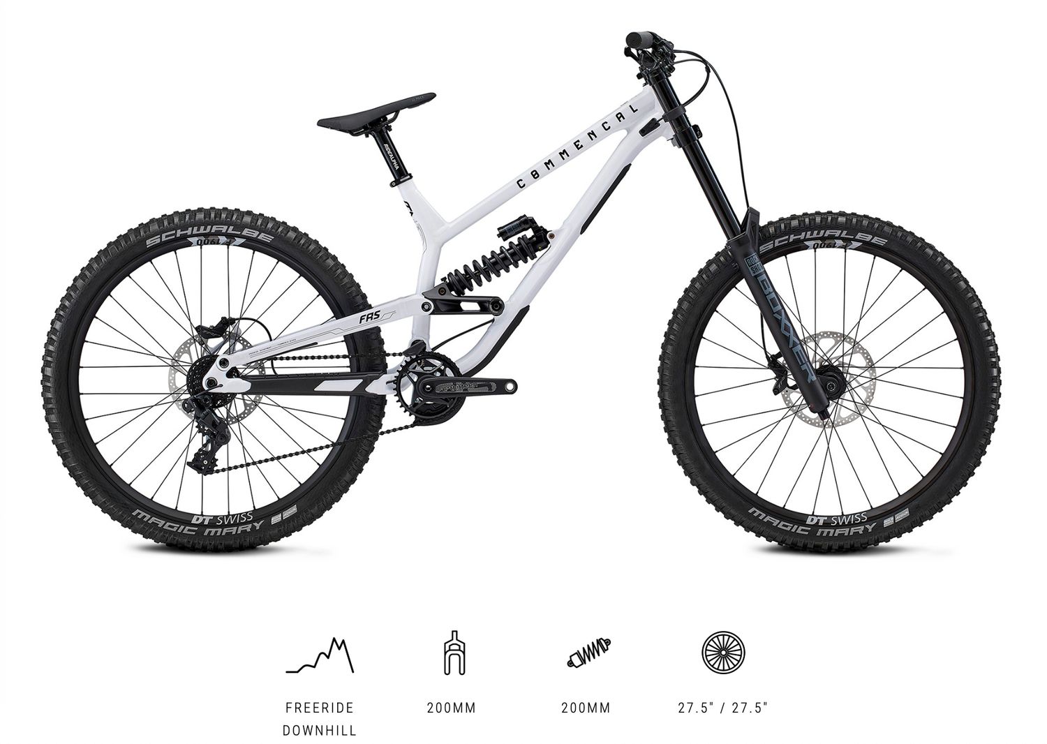 COMMENCAL FRS PARK PURE WHITE
