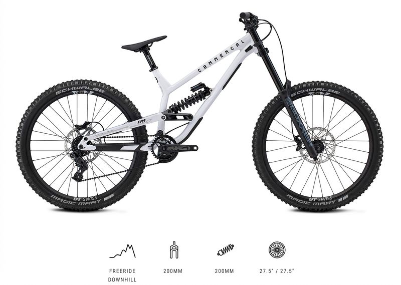 COMMENCAL FRS PARK PURE WHITE