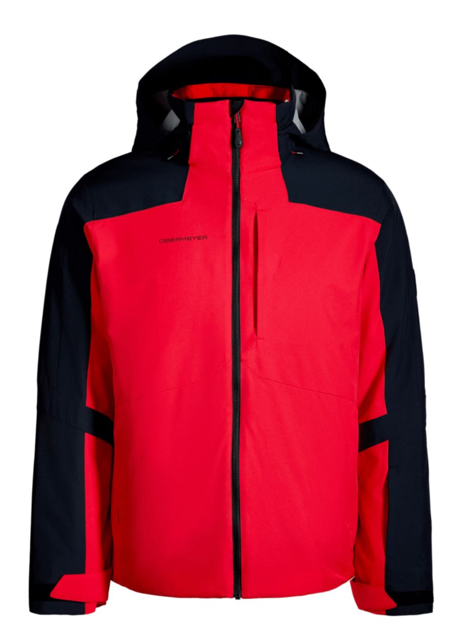 Obermeyer M Foundation Jkt, Color: Roma Red, Size: X-Small