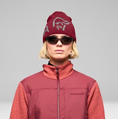 Norrøna Mid MerinoUll logo Beanie