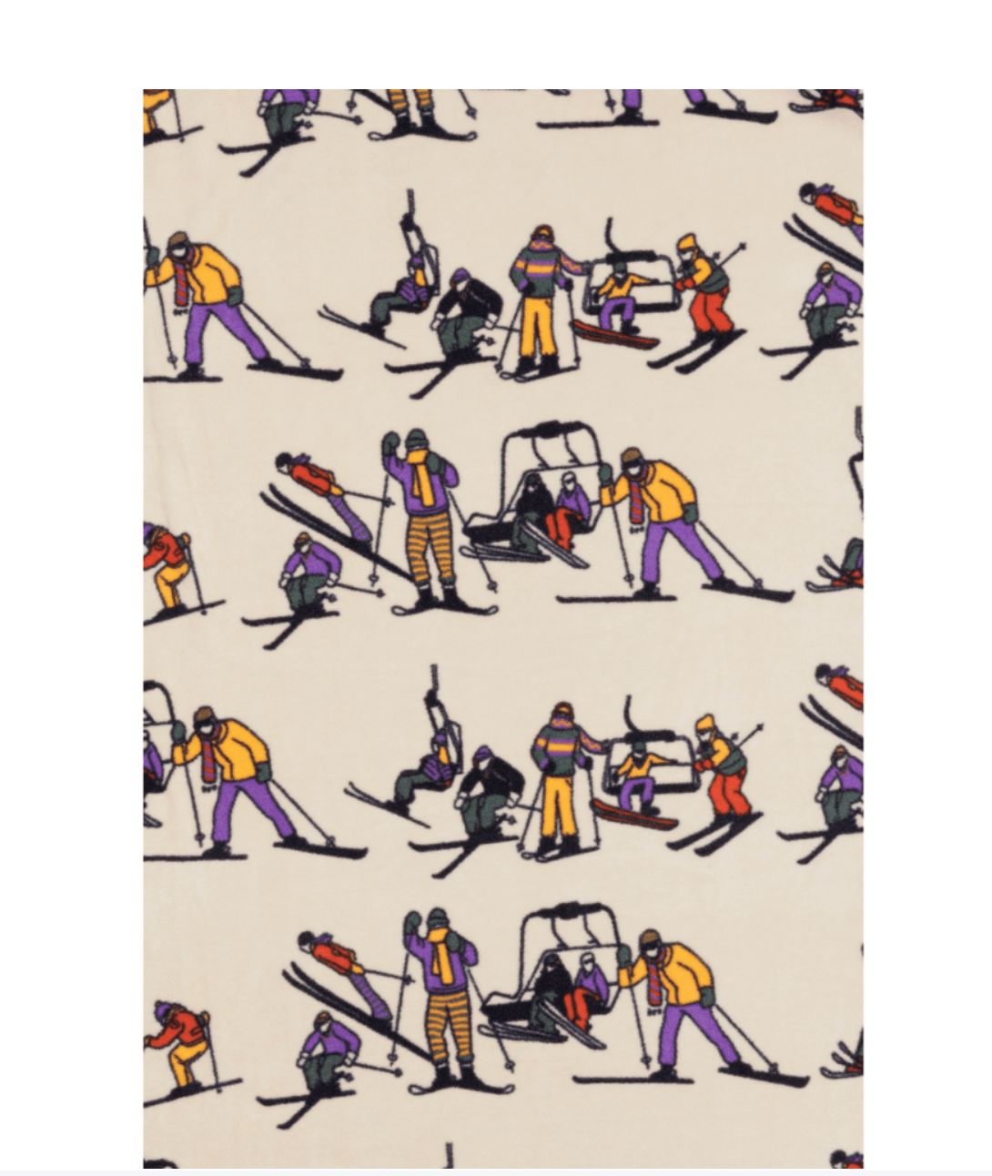 Kavu Doe Bay Blanket, Print-Design: Ski Ya Later