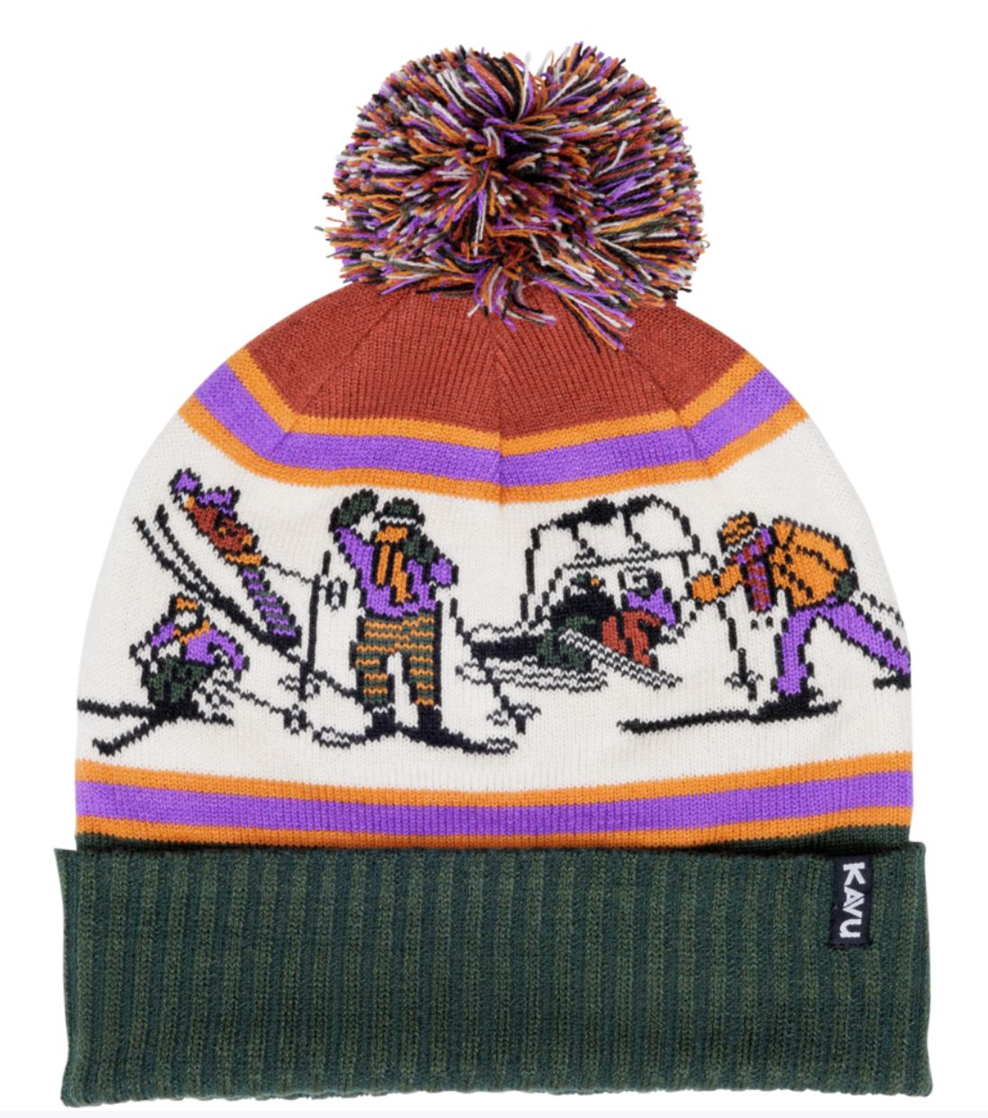 Kavu Herschel Beanie, Print-Design: Ski Ya Later