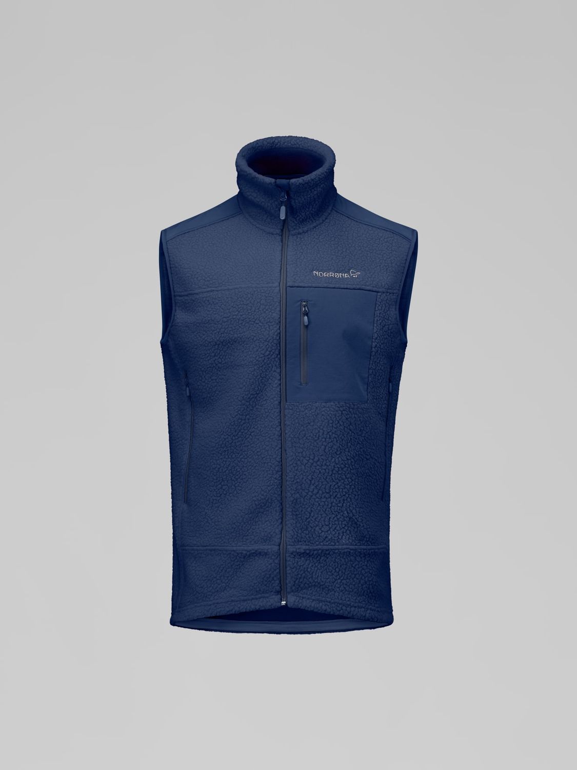 Norrøna M Trollveggen Warm3 Vest, Color: Indigo Night, Size: Medium