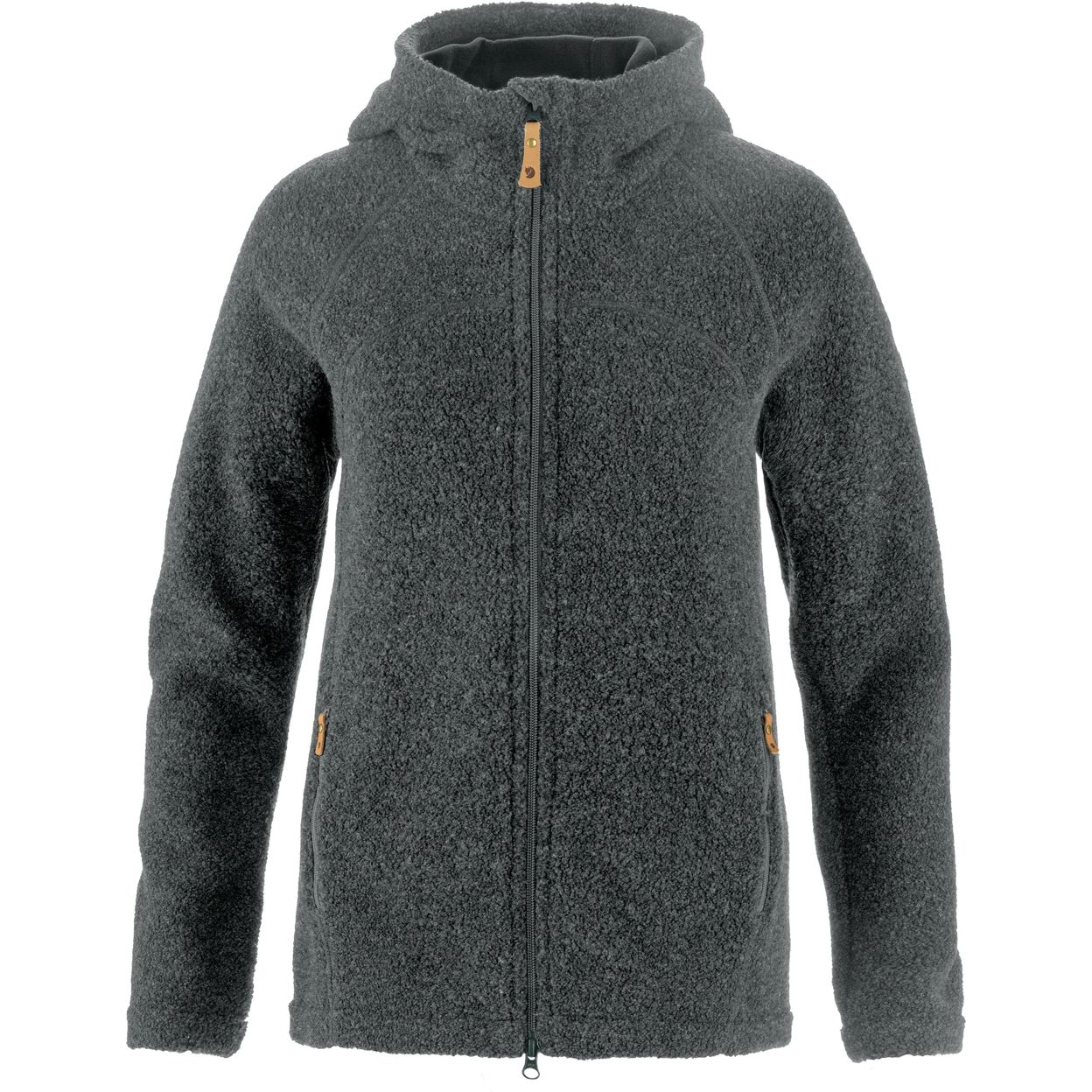 Fjällräven Kaitum Full Zip Fleece, Color: Dark Grey, Size: Small