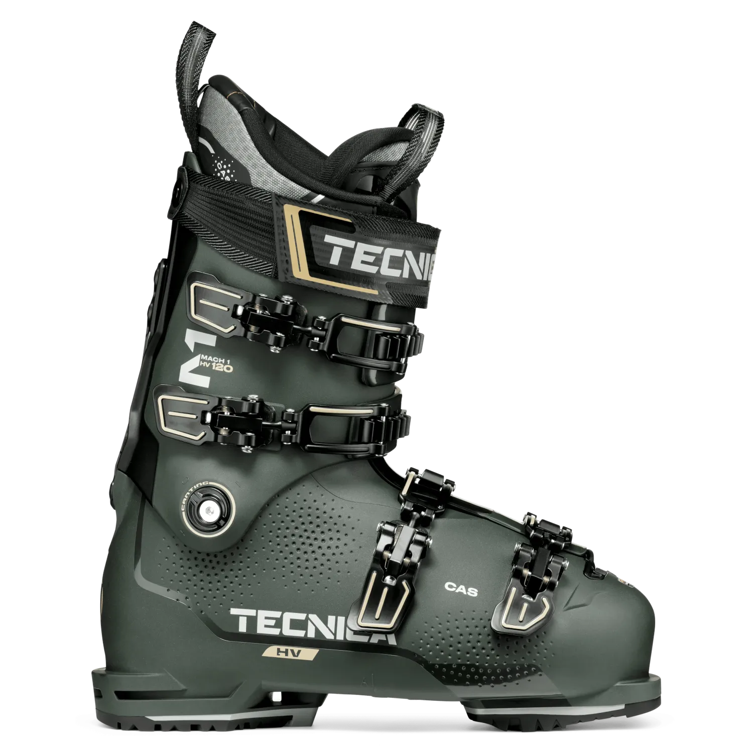 2027 Tecnica Mach1 HV 120, Color: Dark Green, Size: 26.5
