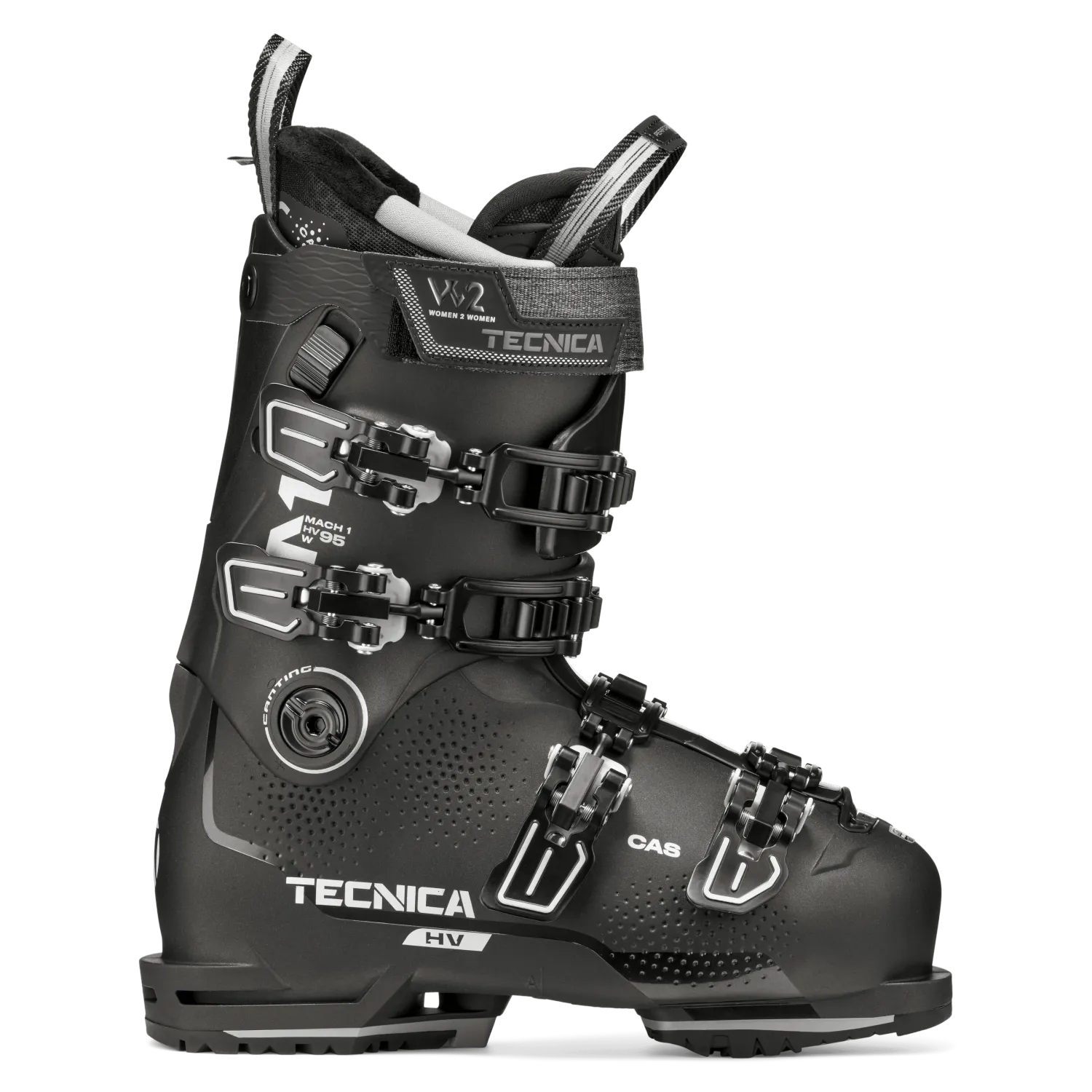 2027 Tecnica Mach1 HV 95W, Color: Black Gold, Size: 23.5