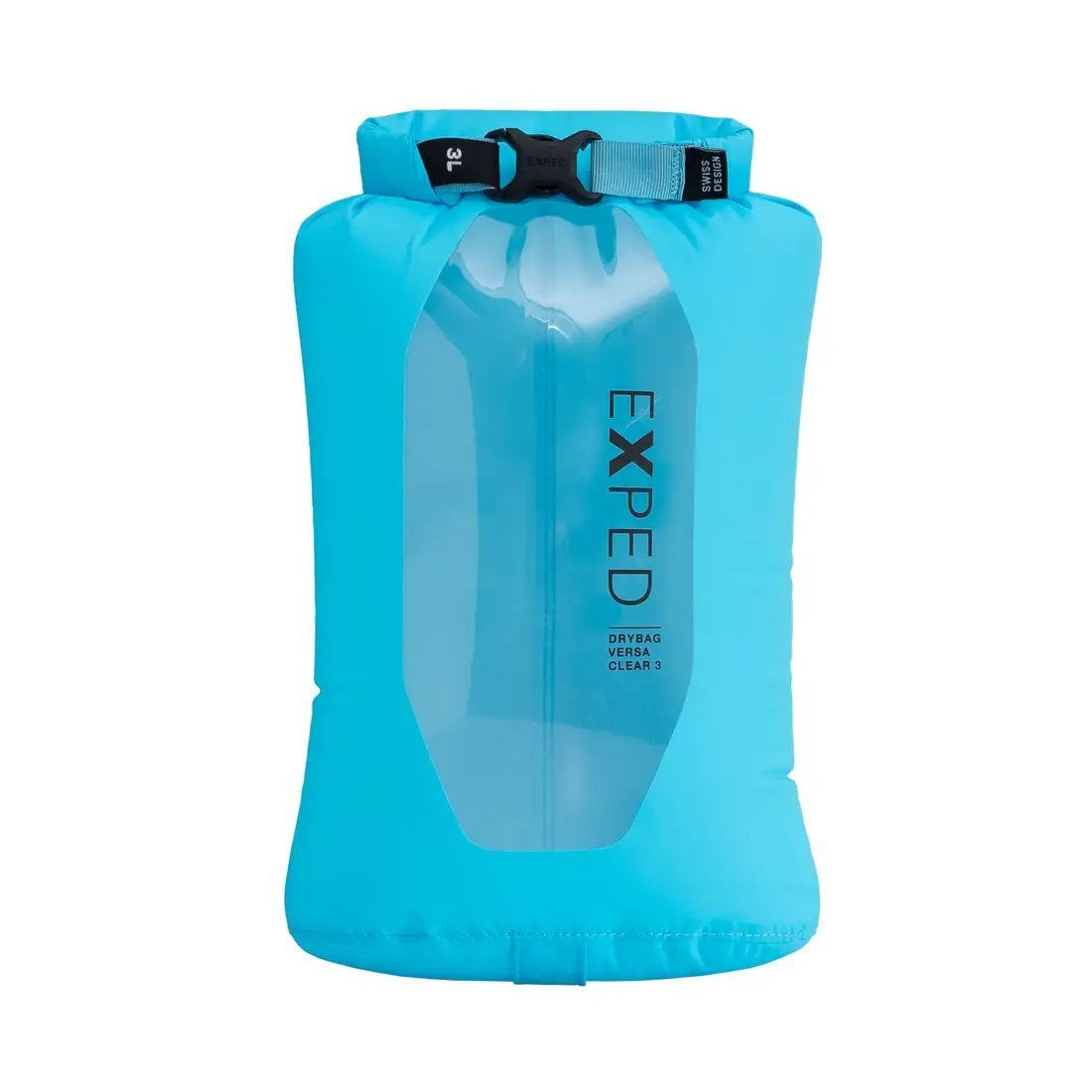 LM Versa Clear Drybag, Color: Cyan, Size: 3L