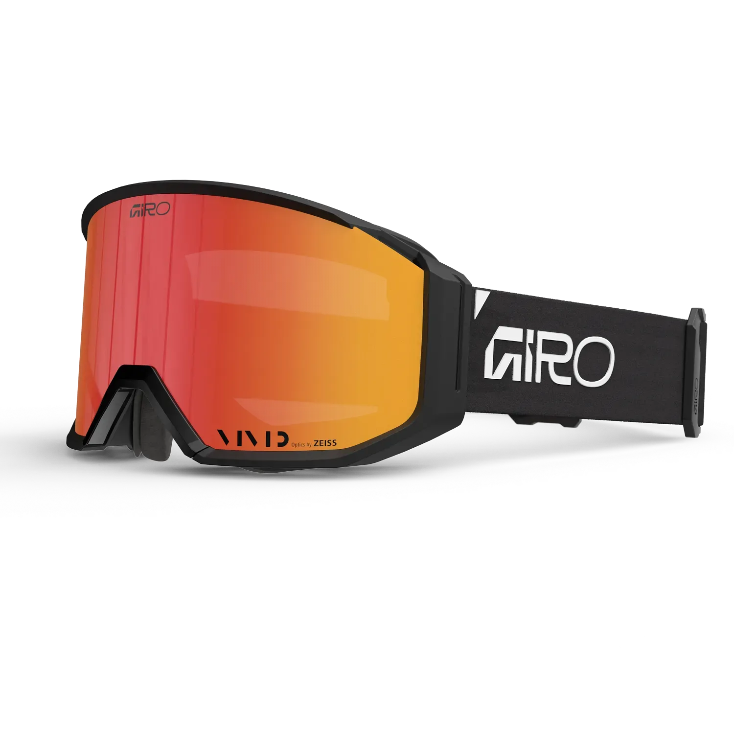 Giro Revolt Pro Goggle, Frame: Black, Lens: Vivid Ember