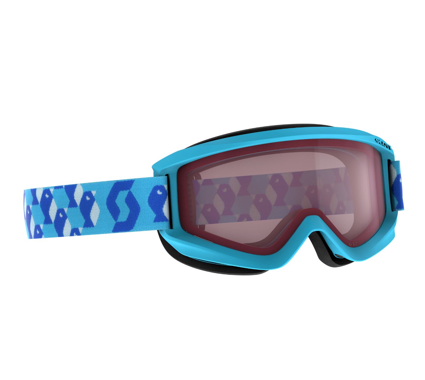 Scott Jr Agent Goggle, Frame: Ocean Blue, Lens: Enhancer S2