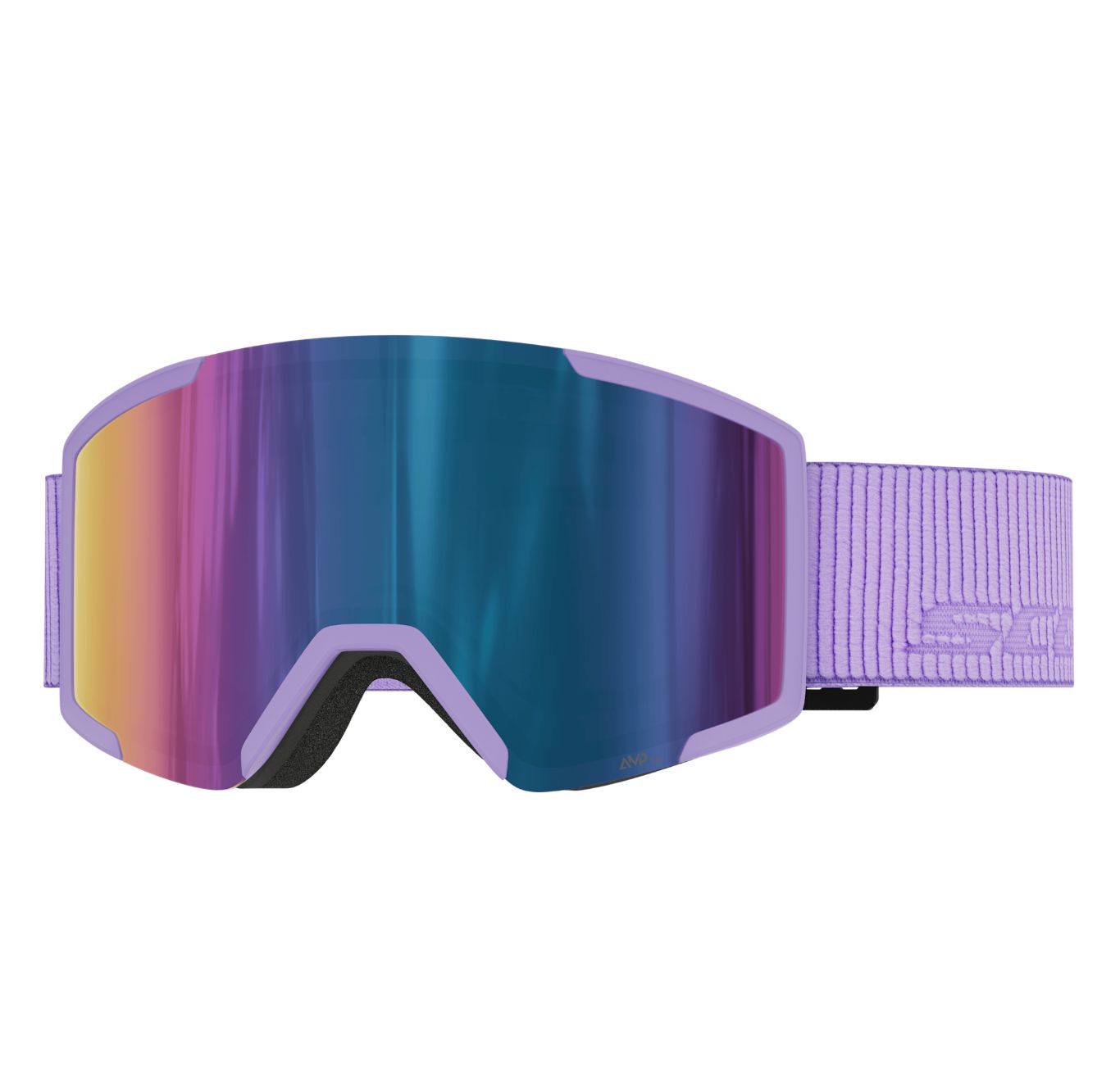 Scott Shield Goggle, Frame: Sherbet Purple, Lens: AMP Teal Chrome S2