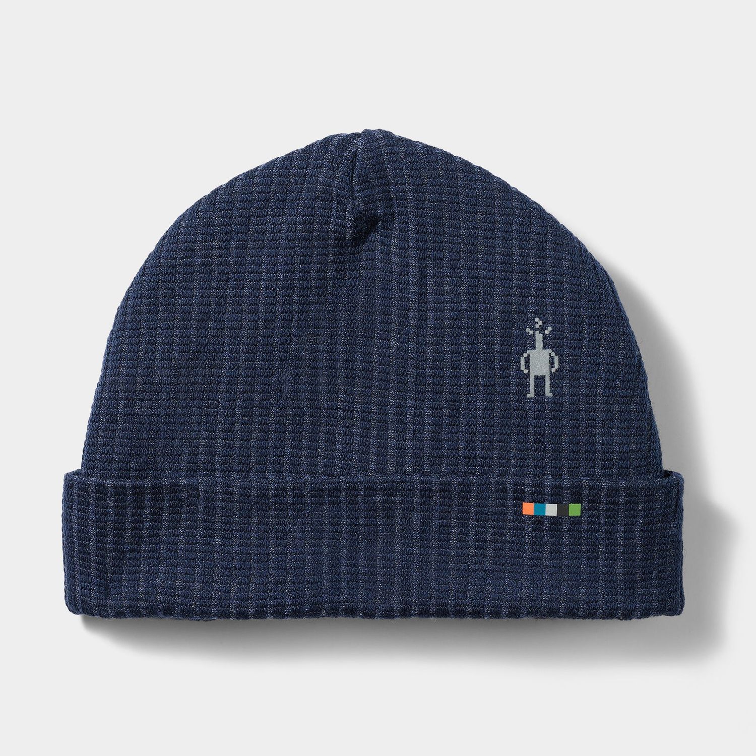 SW Thermal Merino Ribbed Beanie, Color: Nightfall Blue Heather