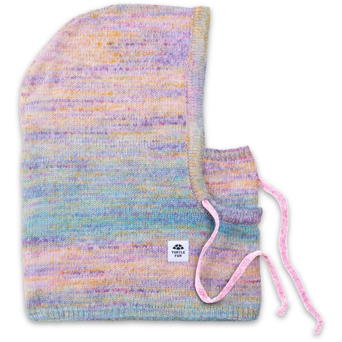 Turtle Fur Kinship Hood, Color: Rainbow
