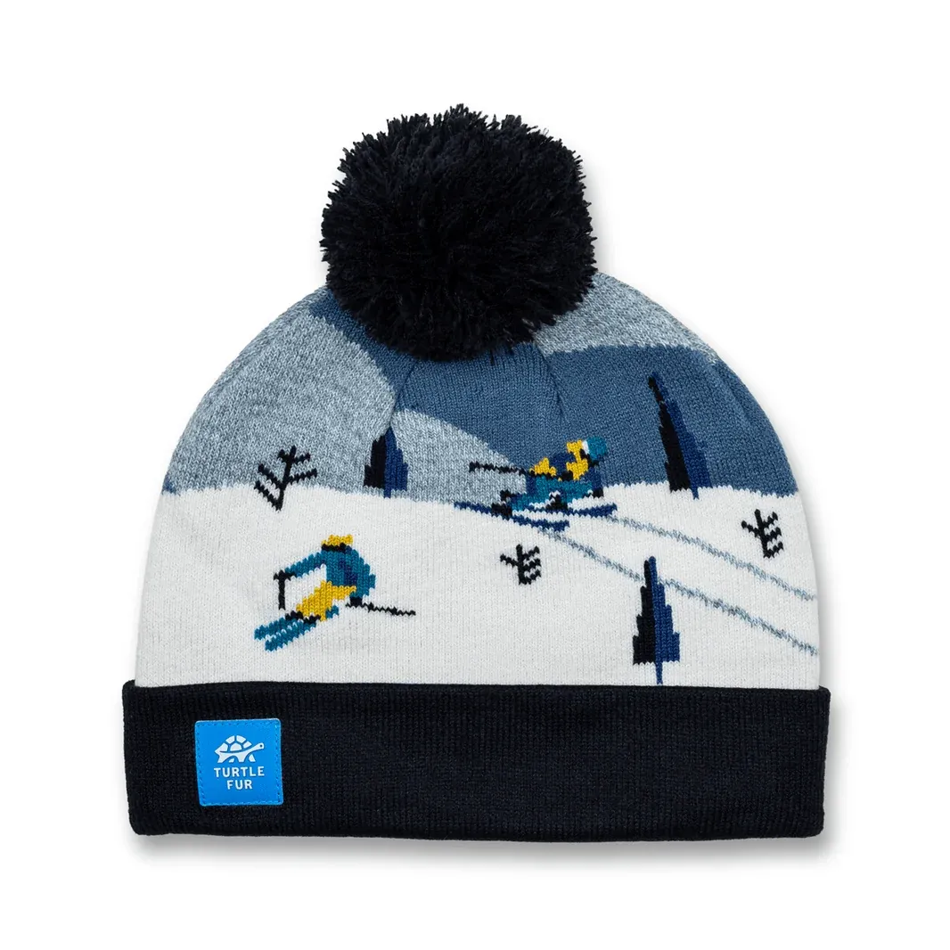 Turtle Fur K Shred Beanie, Color: Navy