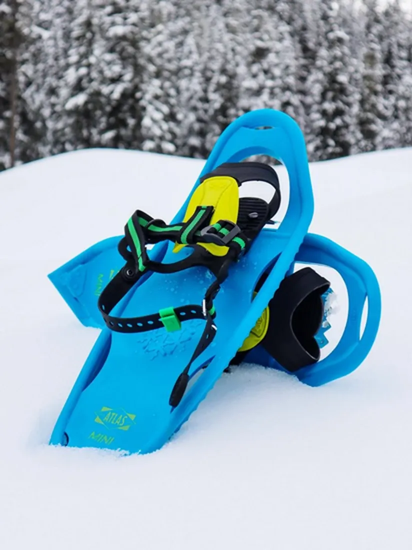 Atlas Mini Snowshoes, Color: Blue, Size: 17