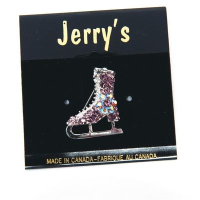 1292 Crystal Skate Pin