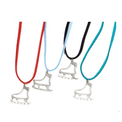 1295 Pewter Skate Necklace