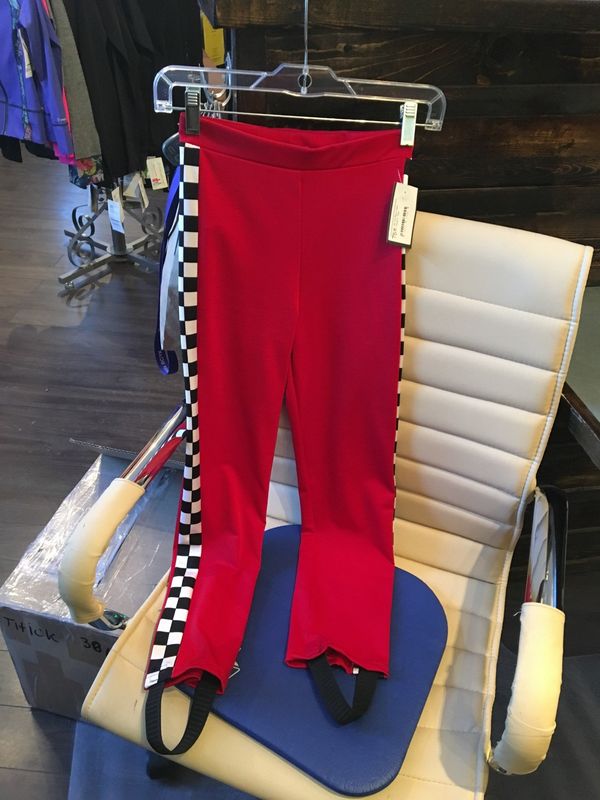 NE135 Race Track Pants 8 - Red