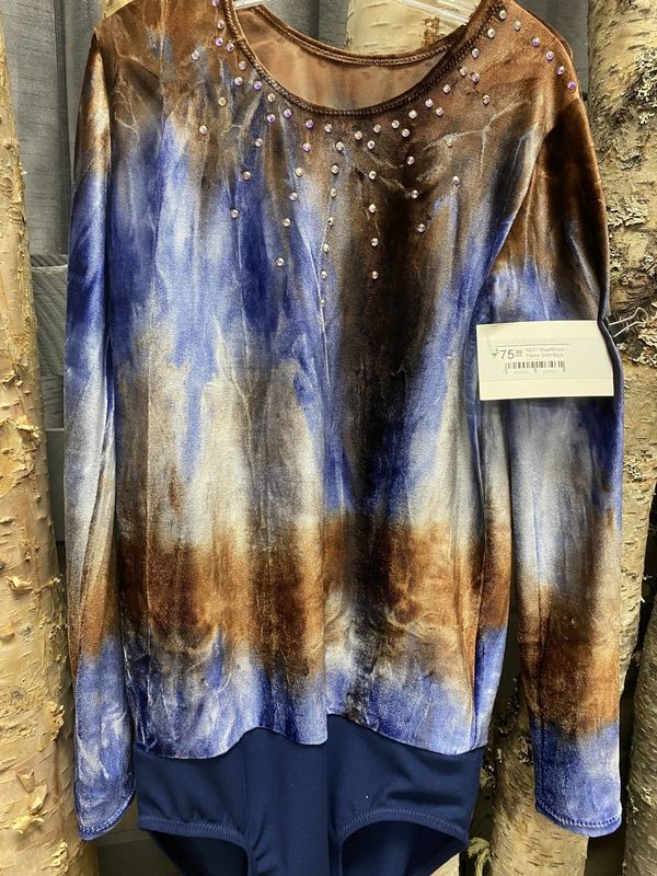 NE51 Blue/Brown Flame Shirt Boy&#39;s 