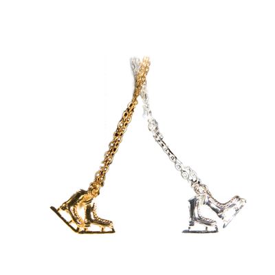 1203 Skate Necklace, gold
