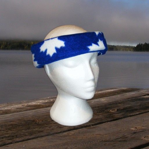 Ice Halo Fleece Blue Maple Leaf Sm Logo Outside