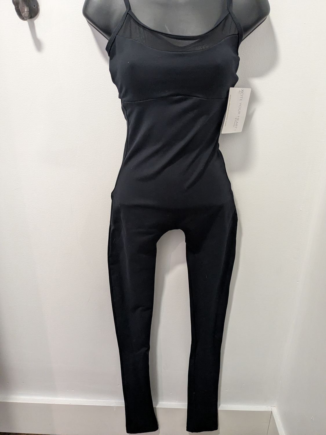 Elite Xpression Body in Supplex with Straps - Black