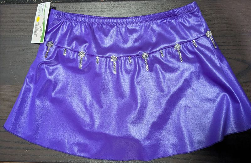 Purple Box Skirt - Small