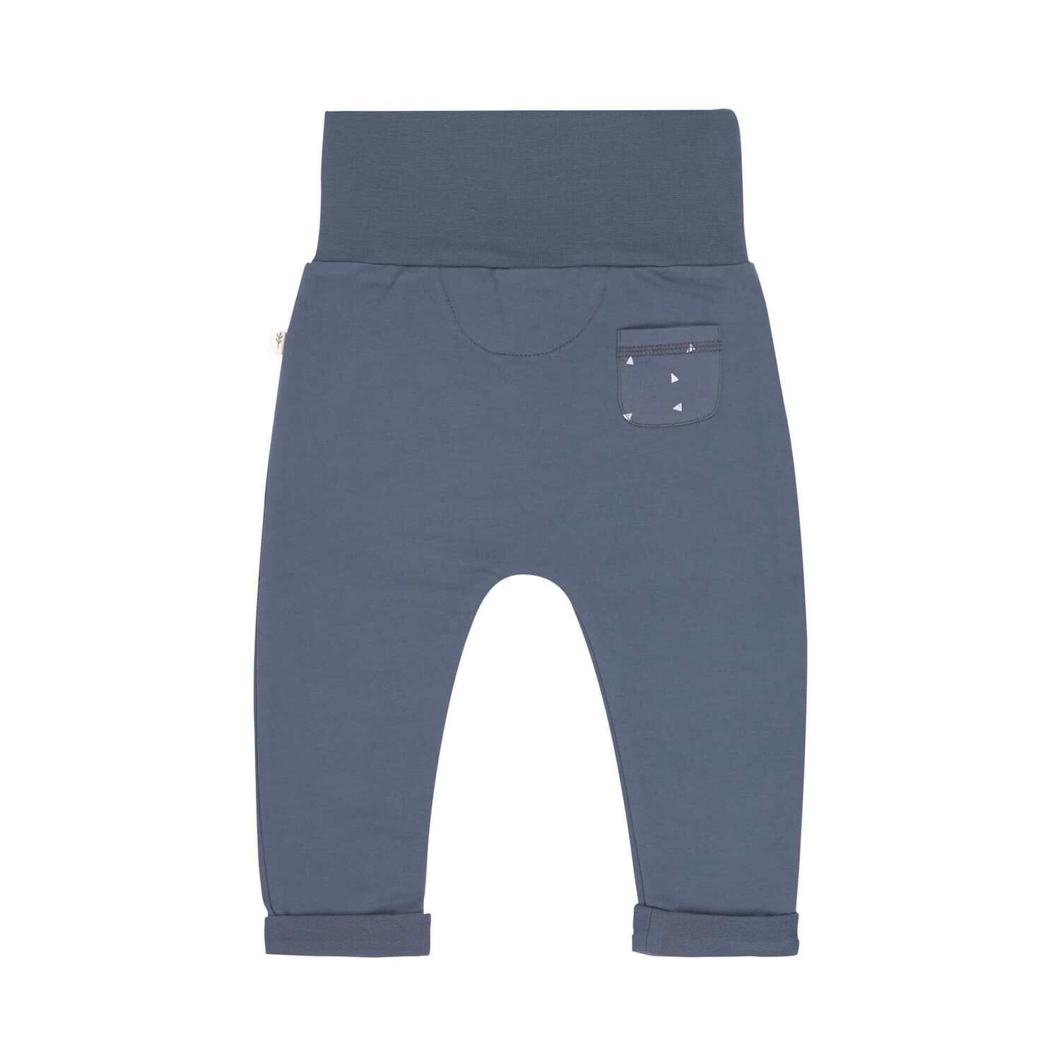 SALE Lässig Babyhose GOTS - Blau Größe 62/68