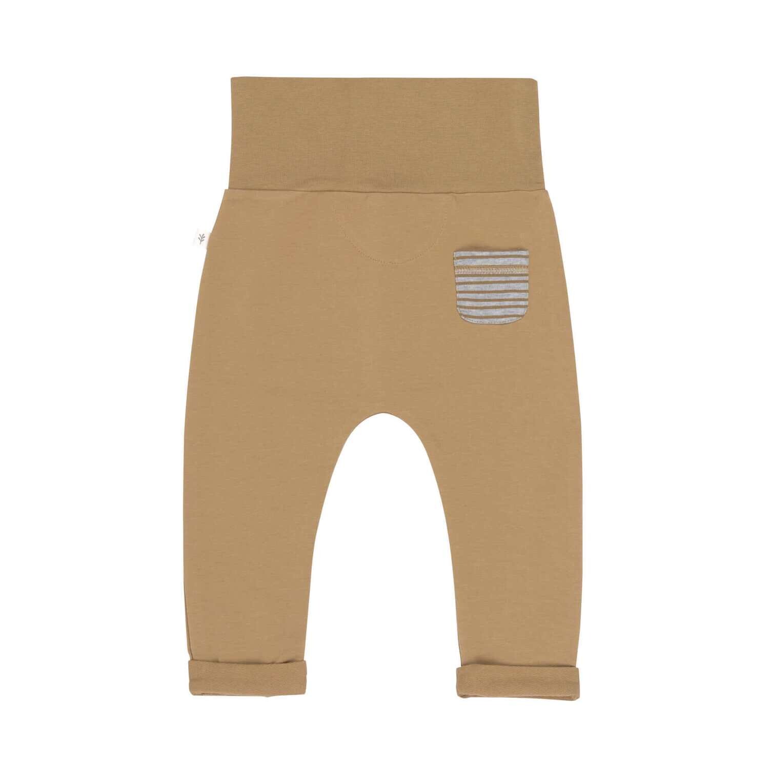 SALE Lässig Babyhose GOTS - curry Größe 62/68 Bio Baumwolle